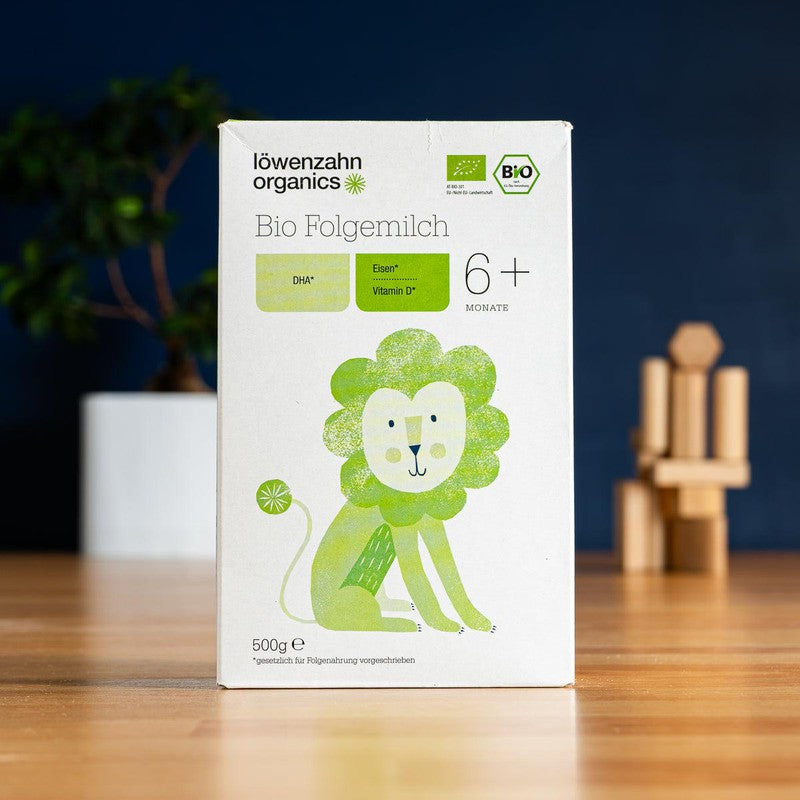 Löwenzahn Organics Stage 2 (6-12 Months) Baby Formula (500g)