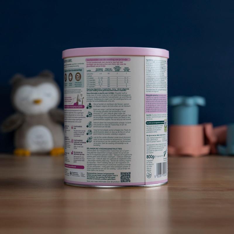 Nannycare Stage 1 (0-6 Months) Goat Milk Formula (800g)