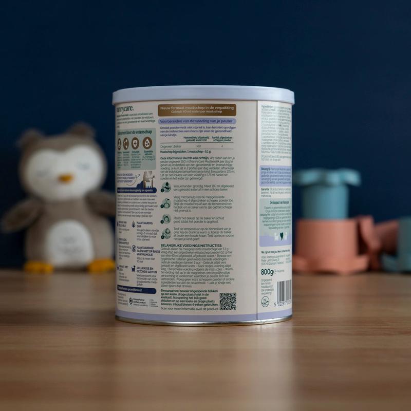 Nannycare Stage 3 (12+ Months) Goat Milk Toddler Formula (800g)