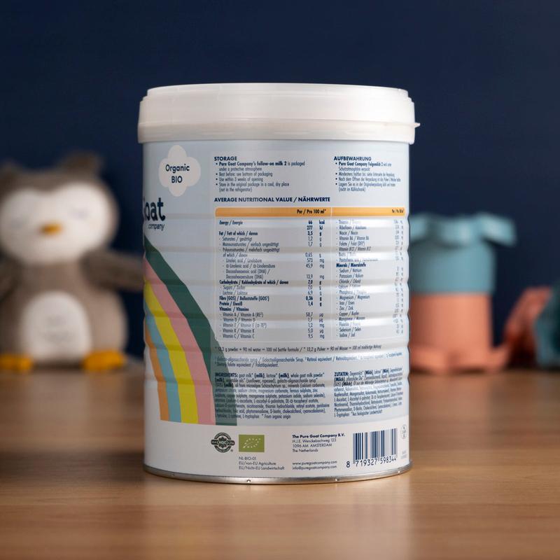 Pure Goat Stage 2 (6-12 Months) Follow-on Milk Formula (800g)