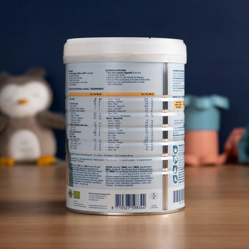 Pure Goat Stage 2 (6-12 Months) Follow-on Milk Formula (800g)
