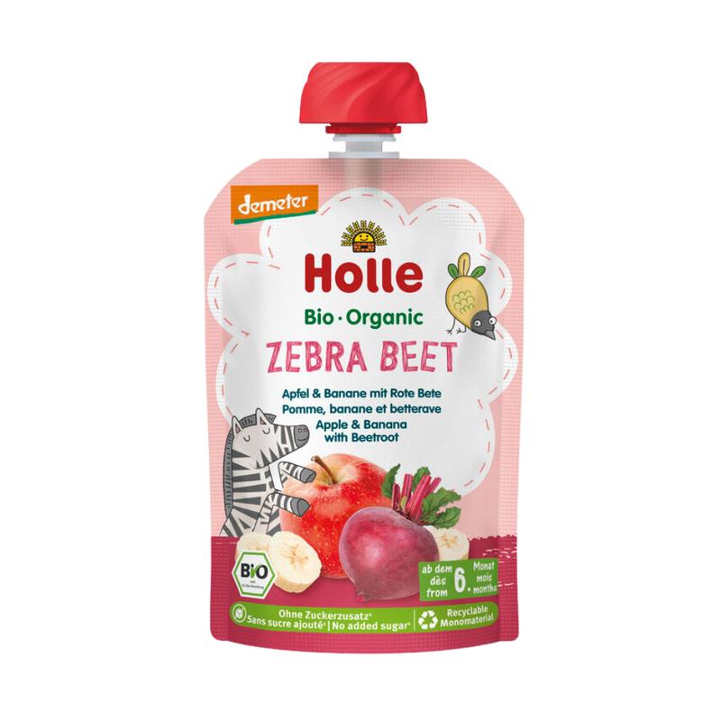 Zebra Beet - Apple & Banana with Beetroot (100g), from 6 months